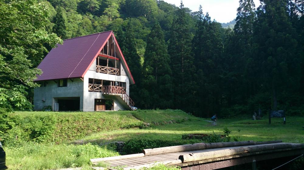 2014　飯豊山登山道調査　その①　大日杉小屋～