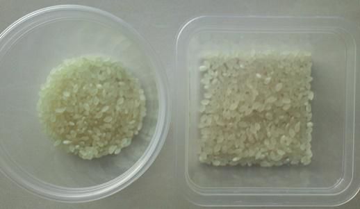 「ありがとう米」と「疲れた米」の実験
