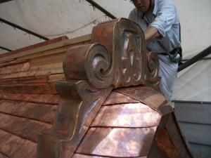 「∋上杉神社∈各棟屋根修繕工事」の画像