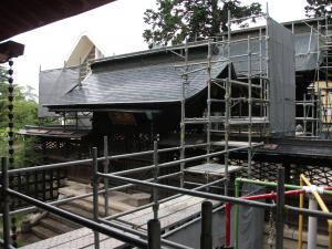 「∋上杉神社∈各棟屋根修繕工事」の画像