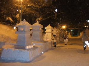 「 『上杉雪灯篭まつり』2011」の画像