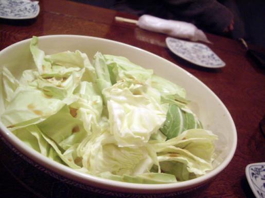 2009/02/04 12:38/大人気のパリパリキャベツ!