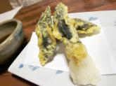 「「嘉司屋」もう一品には、そばの海苔巻き天ぷらを。」画像