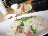 「「つばめ食堂」湯田まいたけのピラフでランチ」画像