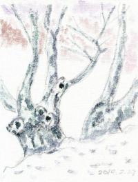 「朝まだき」の画像