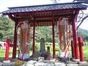 「七ヶ宿の巨大わらじ発見」の画像