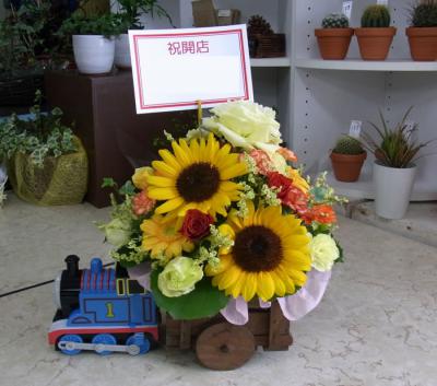 「きかんしゃトーマスのお花」の画像