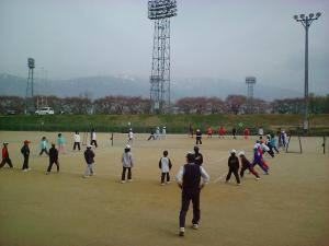 「ソフトテニススポーツ少年団」の画像