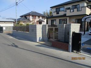 「外構工事のビフォーアフターをご覧ください!!」の画像