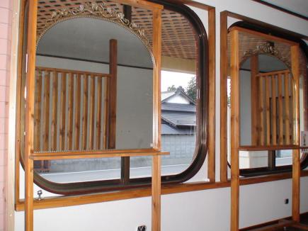 2007/10/16 18:37/移動式の鏡にしていただきました