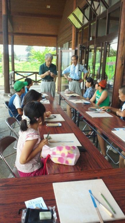 2012/08/02 19:31/約1時間半かけてのまがたま作りです。