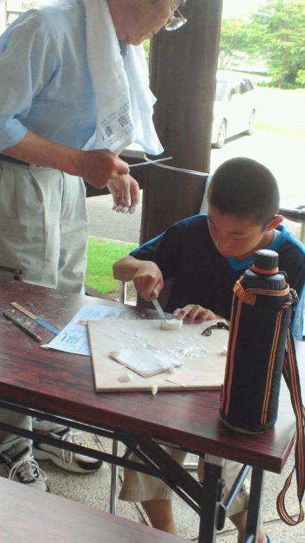 2012/08/02 19:33/うちの長男も頑張ってます!