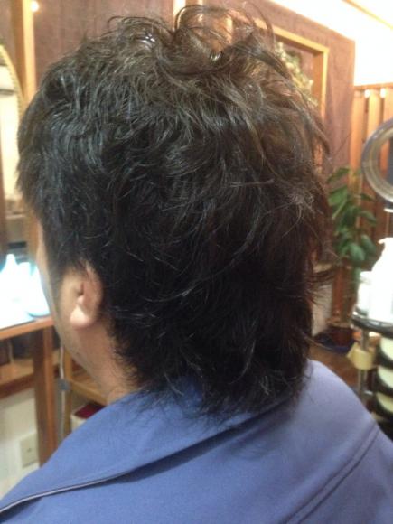 2014/03/26 07:07/白髪もバッチリ染まりました♪