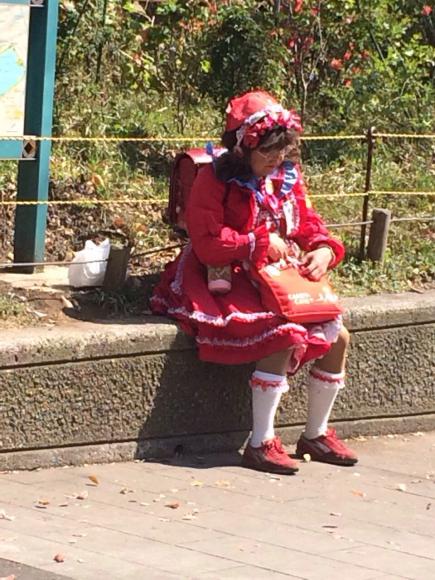 2015/04/10 06:09/東京にはいろんな方がいますね!!!