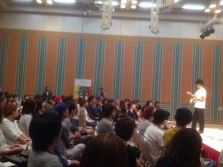 2015/10/07 05:52/会場にはたくさんの方が来ておりました!!