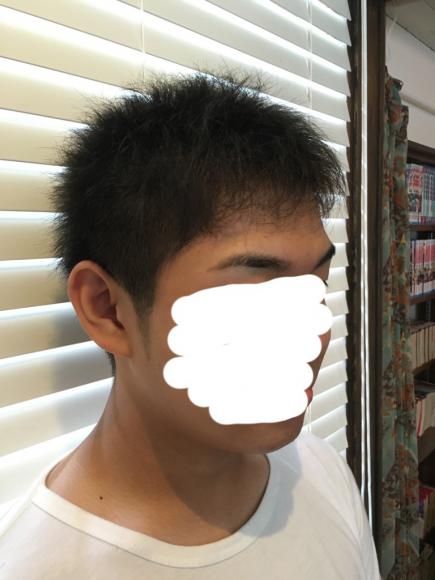 2016/07/22 12:03/今回は整髪料はなーーし♪