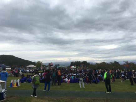 2016/10/11 05:04/1900人程の参加でした!