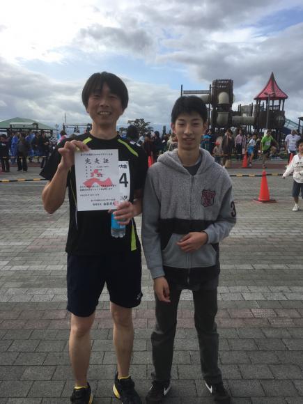 2016/10/11 05:05/家族も応援に駆けつけてくれました!