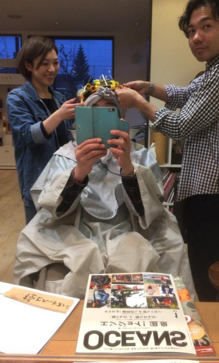 2017/01/11 07:03/パーマとカットでご予約させて頂きました