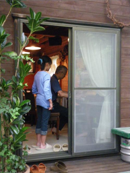 「蔵王のペンションでピアノを弾いてもらったよ♪」の画像