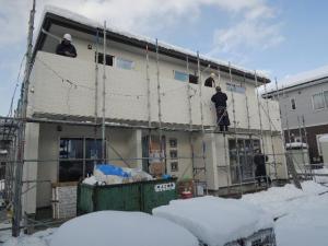 「天童市 DI様邸新築工事 40 足場解体 『テクノストラクチャーで建てる山形の長期優良住宅』」の画像