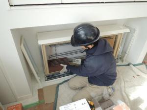 「天童市 DI様邸新築工事 44 蓄熱式暖房機取付 『テクノストラクチャーで建てる山形の長期優良住宅』」の画像