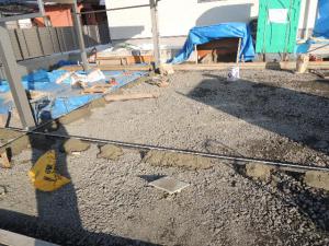 「天童市 DI様邸新築工事 49 伸縮目地入れ 『テクノストラクチャーで建てる山形の長期優良住宅』」の画像