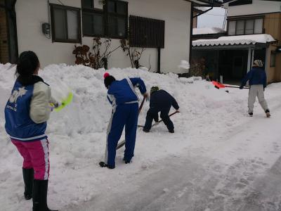 「みんなで「雪ほり」」の画像