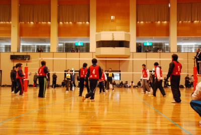 「中央地区公民館バレーボール大会にて」の画像