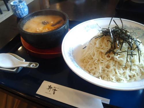 「新富金池店【石焼きつけ麺】の煮沸感!」の画像