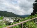 小野川温泉街を一望できる《甲子大黒天本山》：
