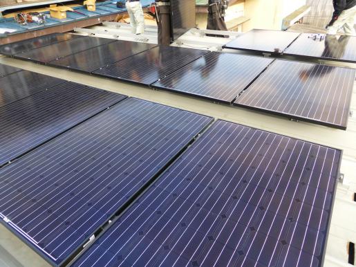 カーポートにも オール電化の新築 リフォーム 大江電気工事 山形 寒河江