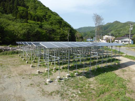 2015/05/14 20:32/野立て太陽光　竣工！
