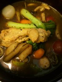 「チキンのスープカレー」の画像