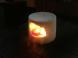 雪灯篭に火を灯す：2012/01/28 14:11