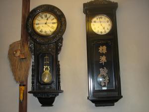 大きな古時計:かみのやま温泉 寒河江屋旅館