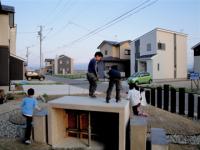 「子ども達とお庭。」の画像