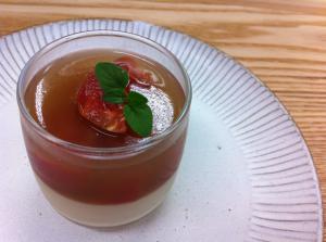 「桜舎かふぇdeトマトゼリー」の画像