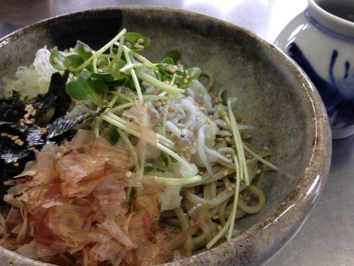 「そばきり八寸「本日の賄い」」の画像