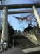 烏帽子山公園の注連縄(しめなわ):2013/04/15 08:28