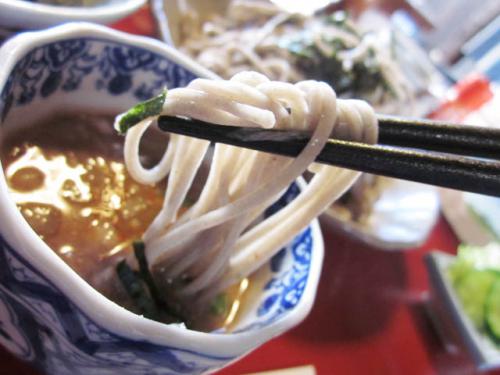 「「梅ヶ枝清水(めがすず)」ふそばセットの風味を堪能」の画像