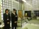 原方刺し子in山形銀行米沢支店:2012/03/15 14:41