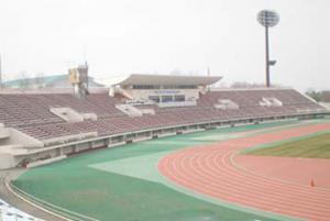 モンテディオ山形のndソフトスタジアム山形 山形の観光旅行写真