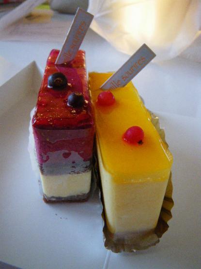 パティスリーミルスリール カシスのケーキ 山形市東青田 山形市 滝山地区コミュニティ