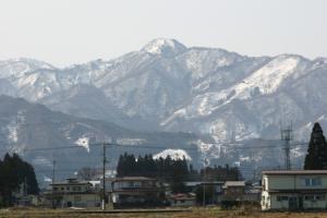 「米沢のランドマーク 兜山」の画像