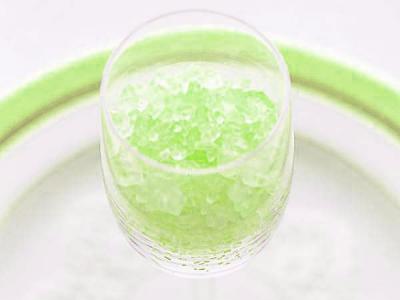 「きゅうりとキーウィのグラニテ」の画像