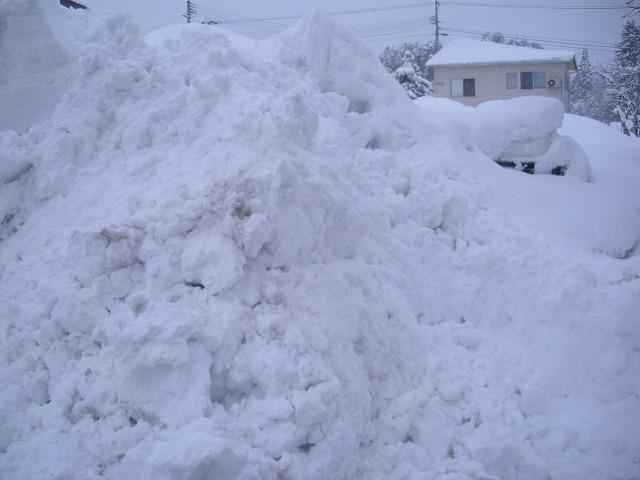除雪はつらいよ