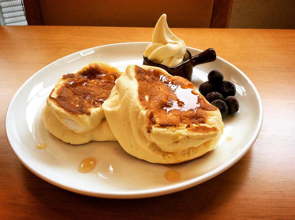 予想以上に好評です！「米粉のすふれパンケーキ」