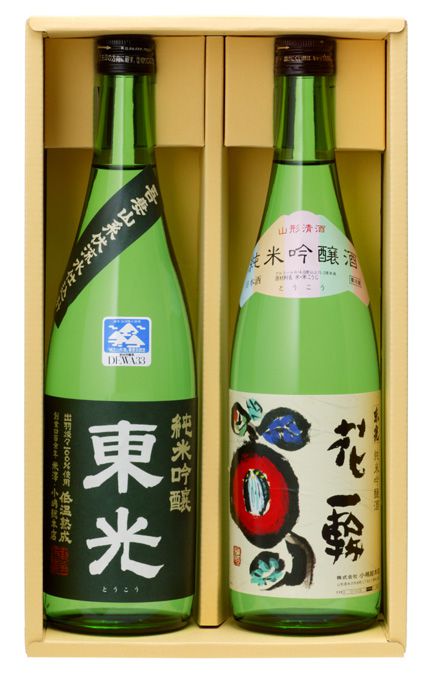 東光ギフトセット「花一輪 純米吟醸」