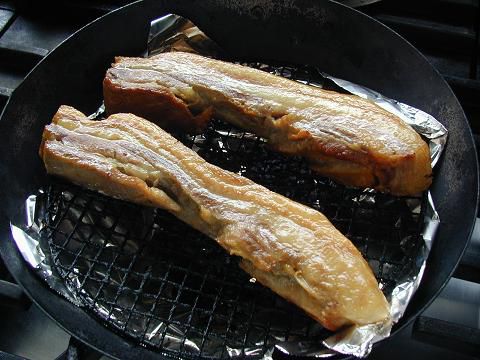 自家製の完全無添加ベーコンの完成！